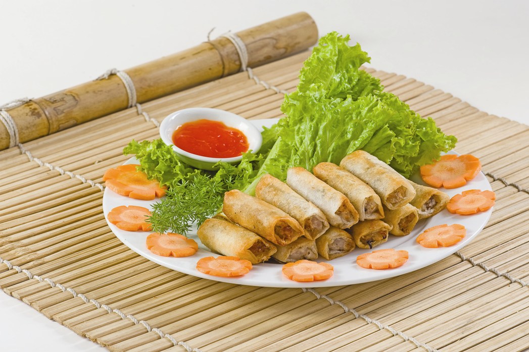 Bánh tráng bò bía Xuân Vui niềm vui của người nội trợ